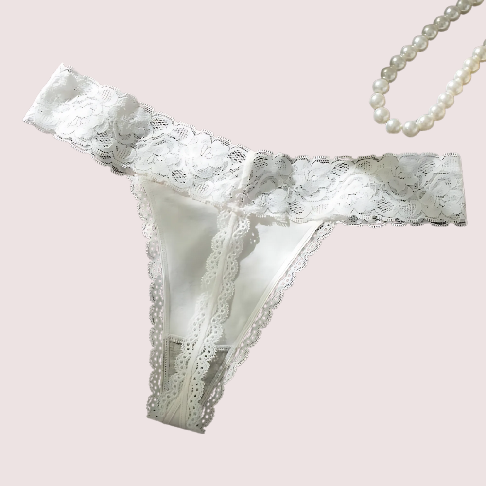 Ladies&#39; T-Back G-String Thong Lace Panties