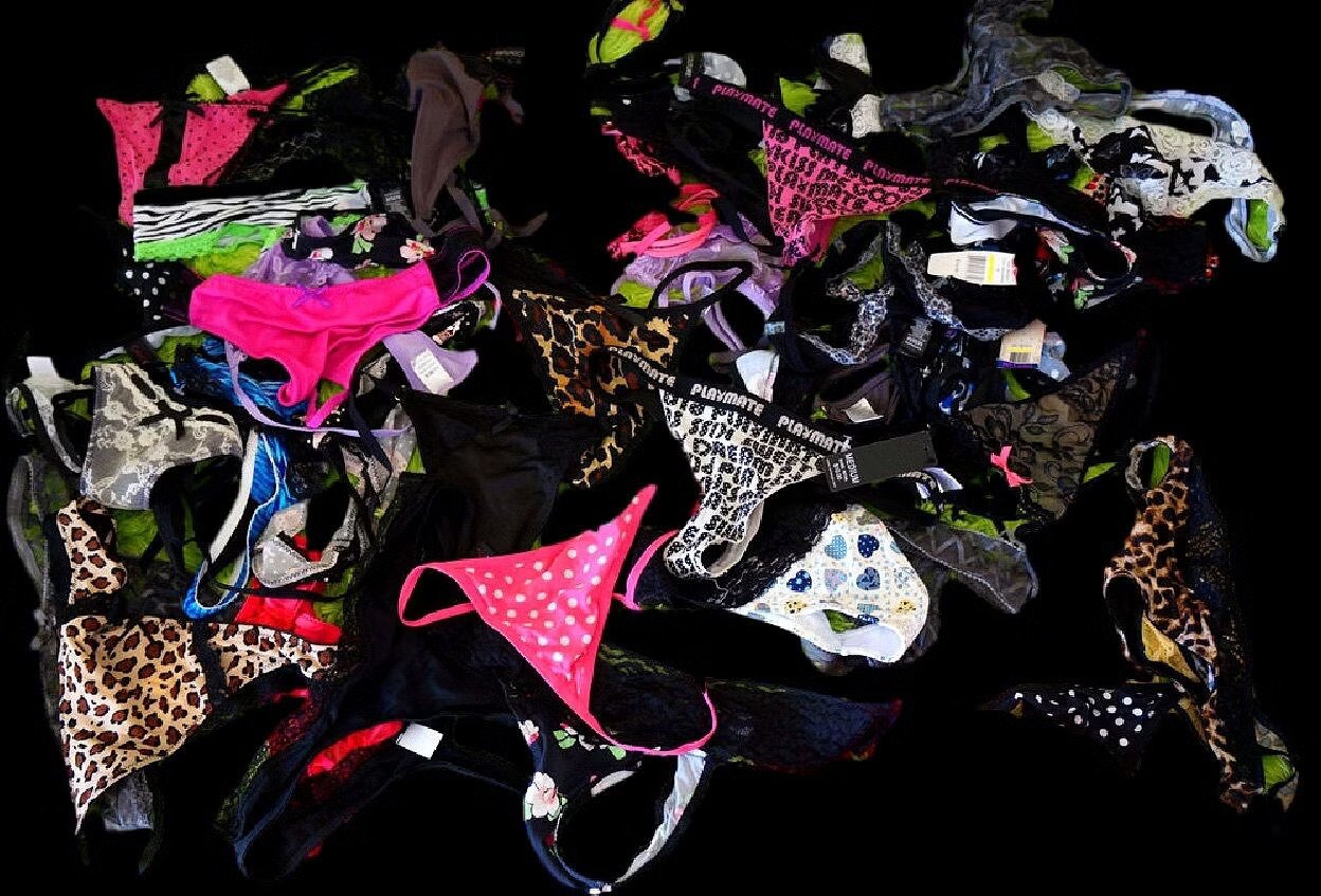 (Pk of 6) Affordable women&#39;s thong underwear