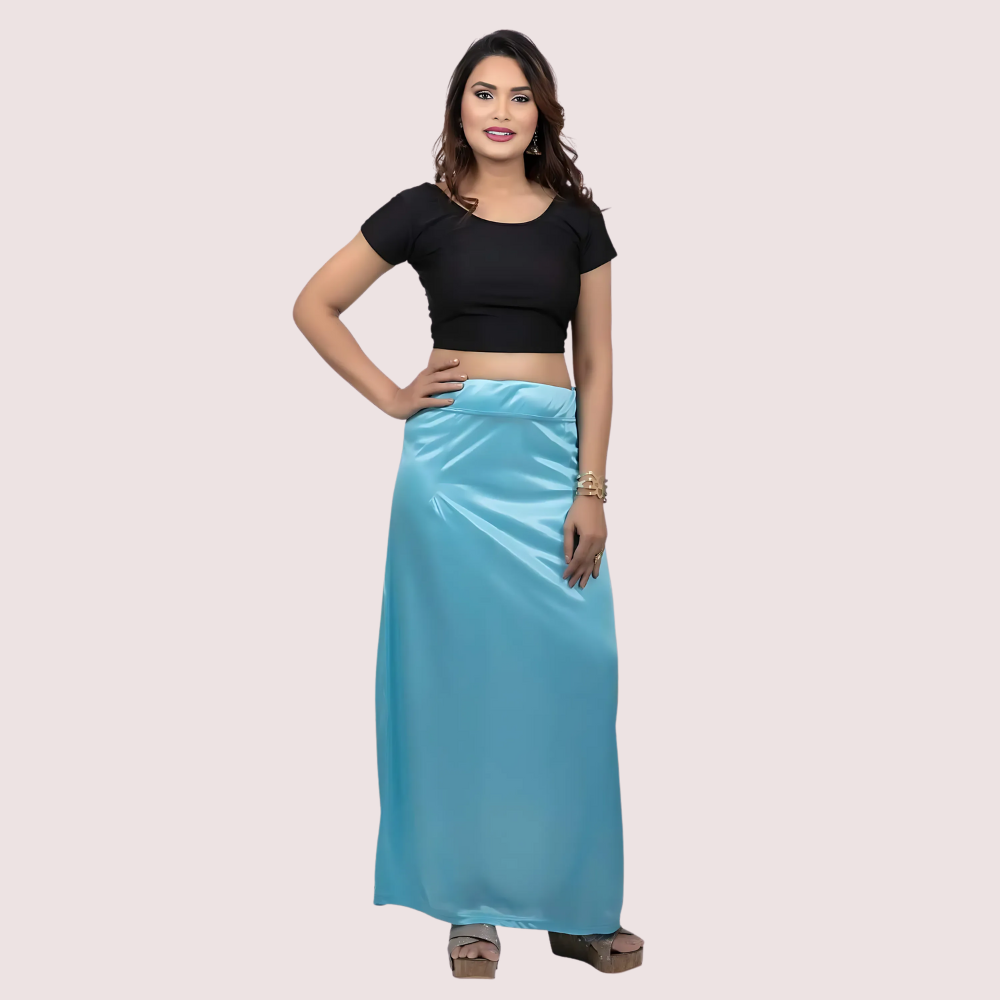 Ladies' Silk Slip Saree Glossy silk Underskirt for her