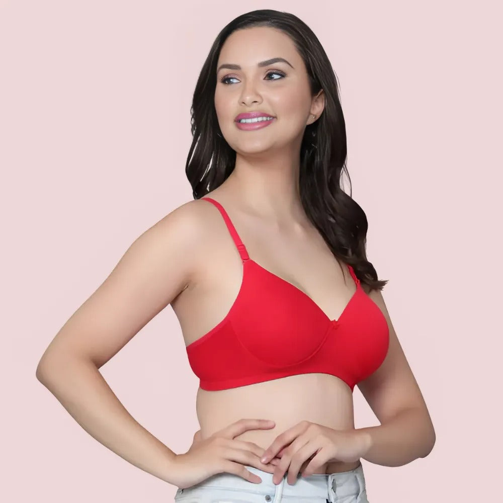 Cloud Soft Non-Wired Padded Bra Pack – Set of 4