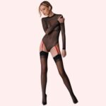 Sheer Thigh-High Stockings Pack of 2 – Ultra-Smooth, (Black & Nude Combo)