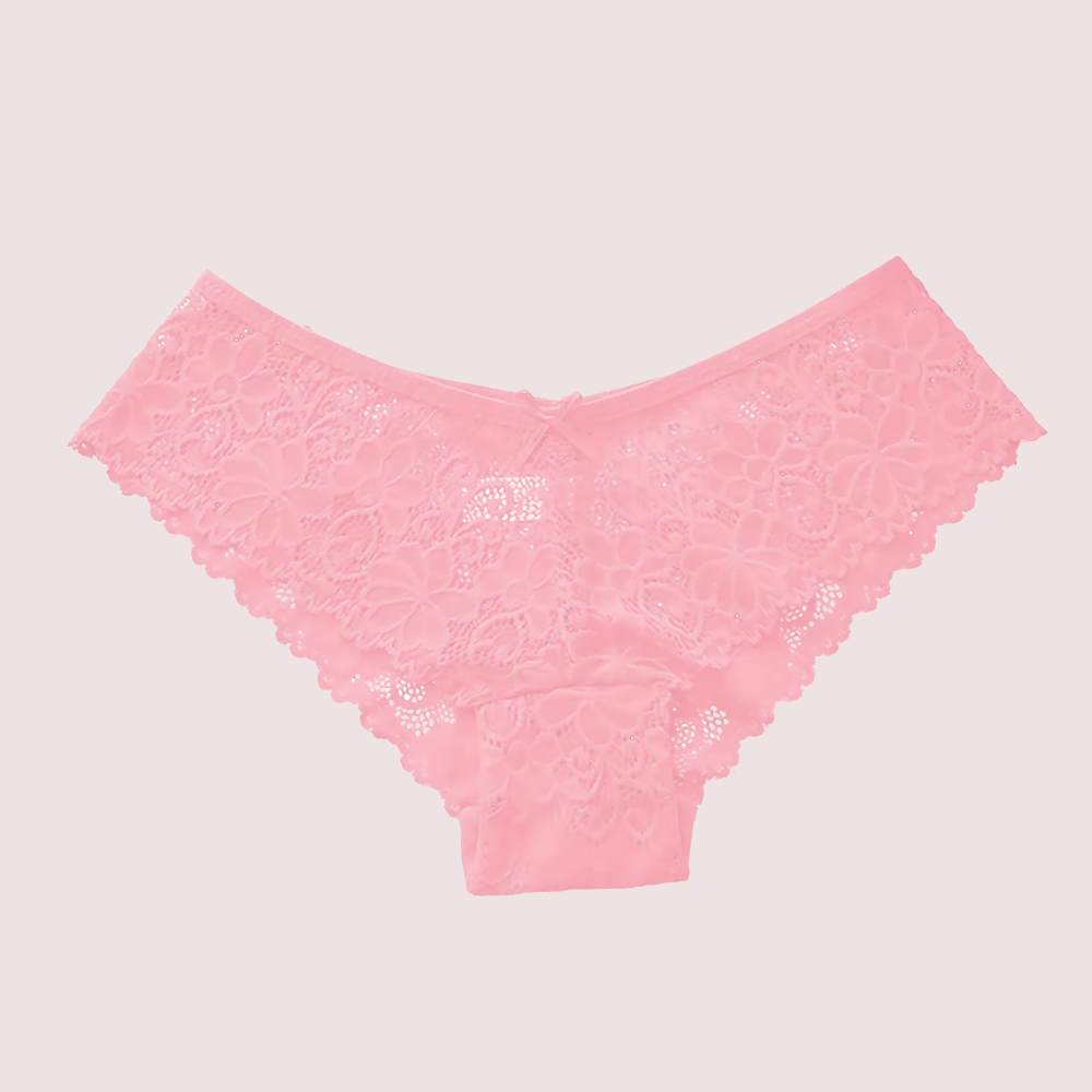 Ladies' Hipster Brief Floral Lace Undies - Image 3