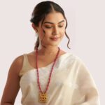 Heritage Ruby Emblem Necklace