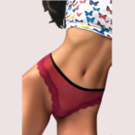 Ladies Hot G-string Ribbon Underwear