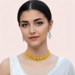 Elegant Starburst Gold-Tone Choker Necklace